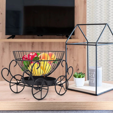 2 Tier Decorative Fruit Basket - All-In-One Store