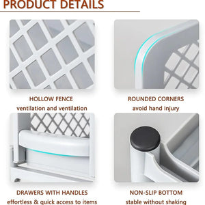 2 - Tier slide Storage Organizer - All-In-One Store