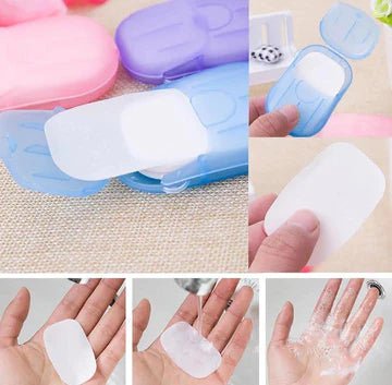 20 Pcs Traveling Paper Soap - All-In-One Store