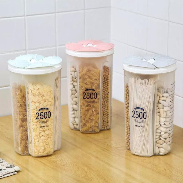 2500 Grams 4 Partition Box - All-In-One Store
