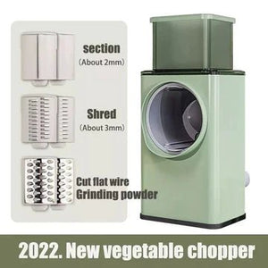 3 IN 1 Round Vegetable Chopper - All-In-One Store