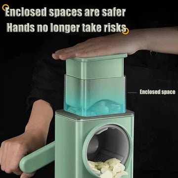 3 IN 1 Round Vegetable Chopper - All-In-One Store