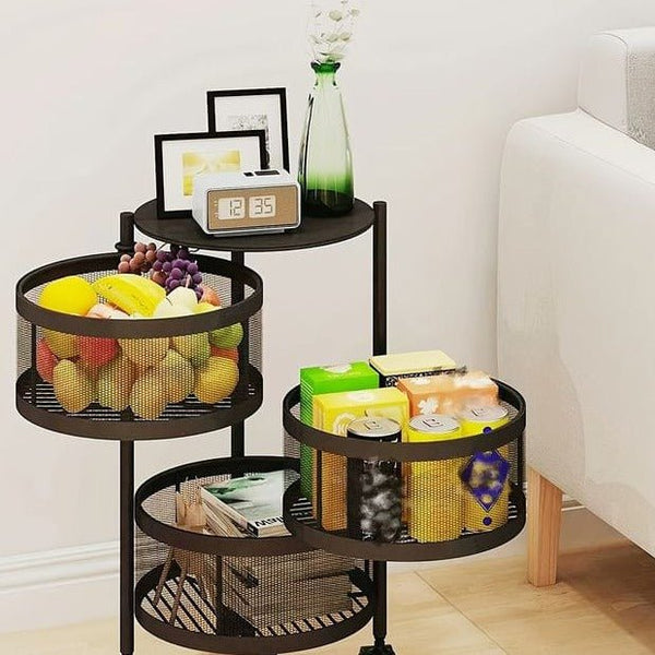 3-Tier Metal Vegetable Basket By Matrix - All-In-One Store