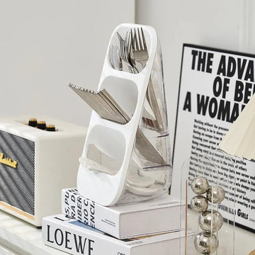 3-Tiered Utensil and Knife Storage Organizer - All-In-One Store