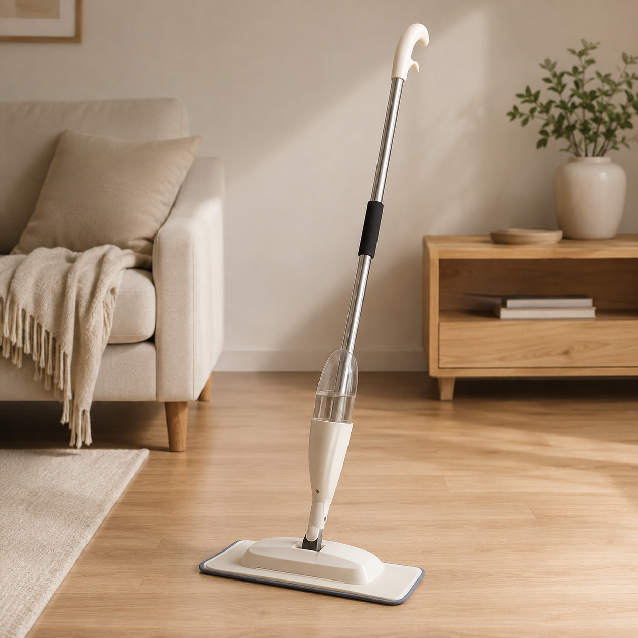 300 ml Refillable Spray Mop with 360° Swivel Head