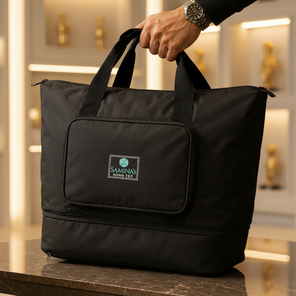 Expandable Multi-Pocket Utility Tote