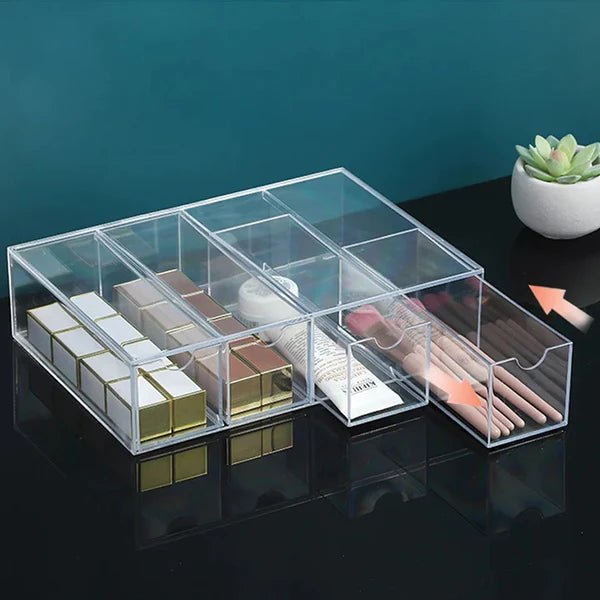 4 Layer Acrylic Storage Box - All-In-One Store