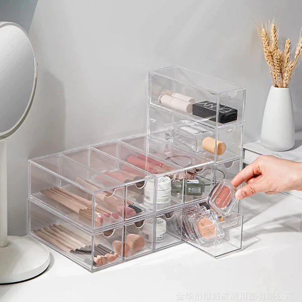 4 Layer Acrylic Storage Box - All-In-One Store