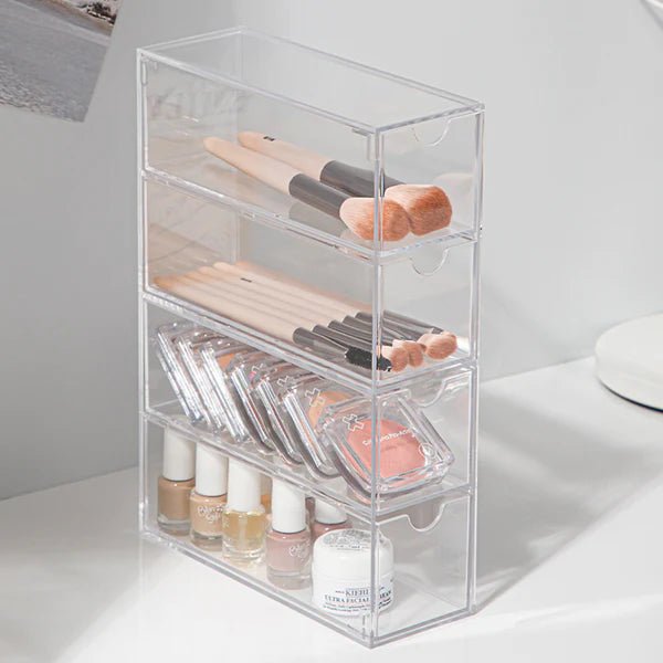 4 Layer Acrylic Storage Box - All-In-One Store