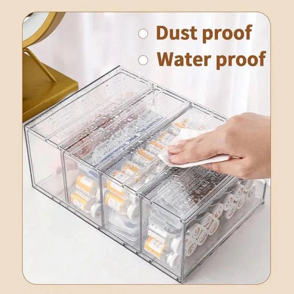 4 Layer Acrylic Storage Box - All-In-One Store