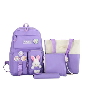 4 Pcs Cute Enchanting Bags Set - All-In-One Store