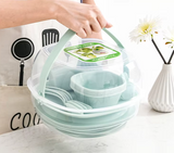 46 Pcs All-in-One Outdoor Picnic Set