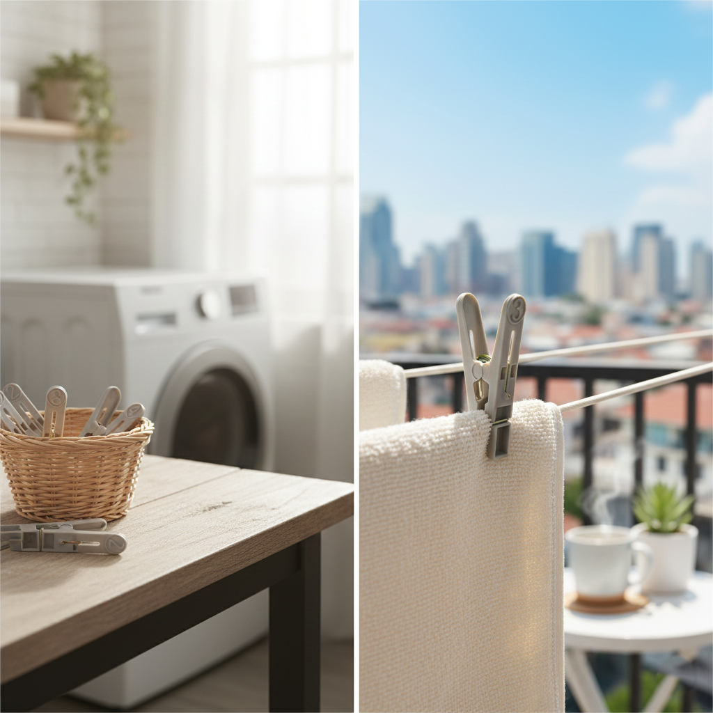 20Pcs Wind-Proof Laundry Clips Set (114035) by Limon