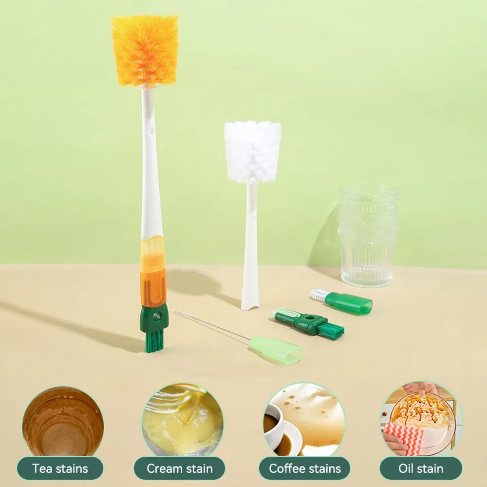 5 in 1 Bottle Cleaning Brush - All-In-One Store