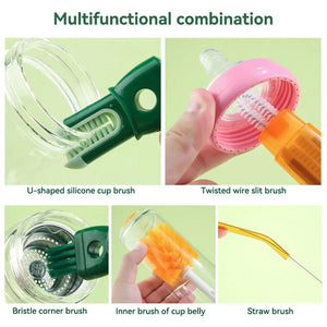 5 in 1 Bottle Cleaning Brush - All-In-One Store
