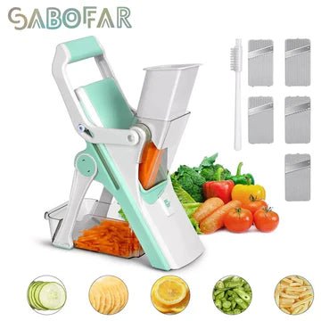 5 in 1 Vegetable Cutter Slicer Multifuntional Chopper - All-In-One Store