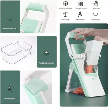 5 in 1 Vegetable Cutter Slicer Multifuntional Chopper - All-In-One Store