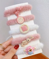 5 Pcs Children Cartoon Elastic Bands. - All-In-One Store