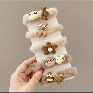 5 Pcs Children Cartoon Elastic Bands. - All-In-One Store