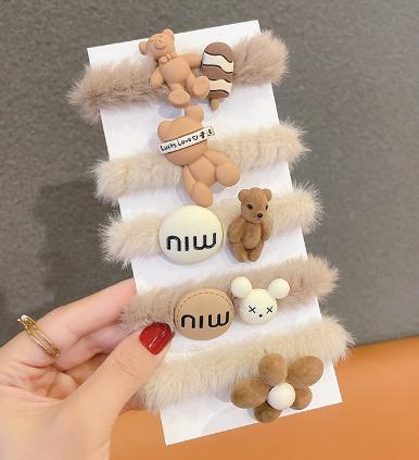 5 Pcs Children Cartoon Elastic Bands. - All-In-One Store