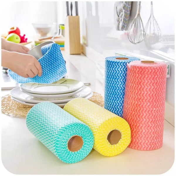50 Sheets Roll Reusable And Washable - All-In-One Store