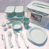 The Ultimate 49-Pieces Outdoor Picnic Set (0M10656)