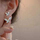 Duo Butterfly Earrings