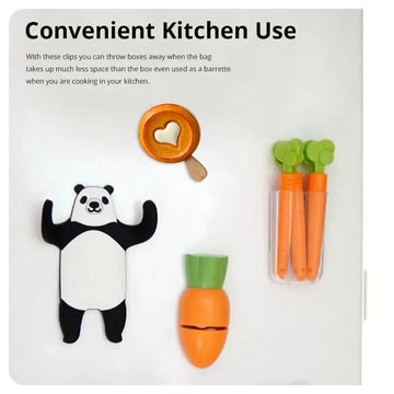 5pcs Carrot Sealing Clips - All-In-One Store
