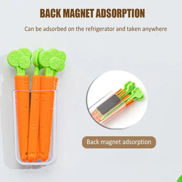 5pcs Carrot Sealing Clips - All-In-One Store