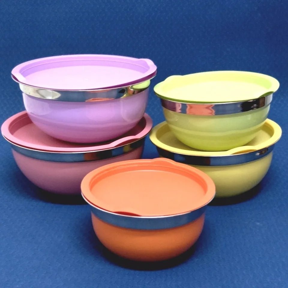 5pcs Steel Bowl Set - All-In-One Store