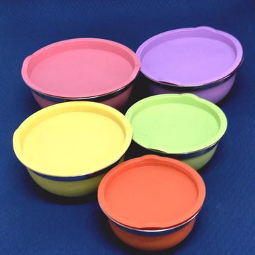 5pcs Steel Bowl Set - All-In-One Store