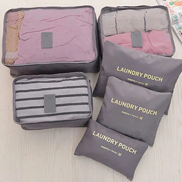 6 Pieces Travel Bags - All-In-One Store