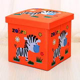 Kids Sit & Store - Foldable Cartoon Storage Box cum Seat