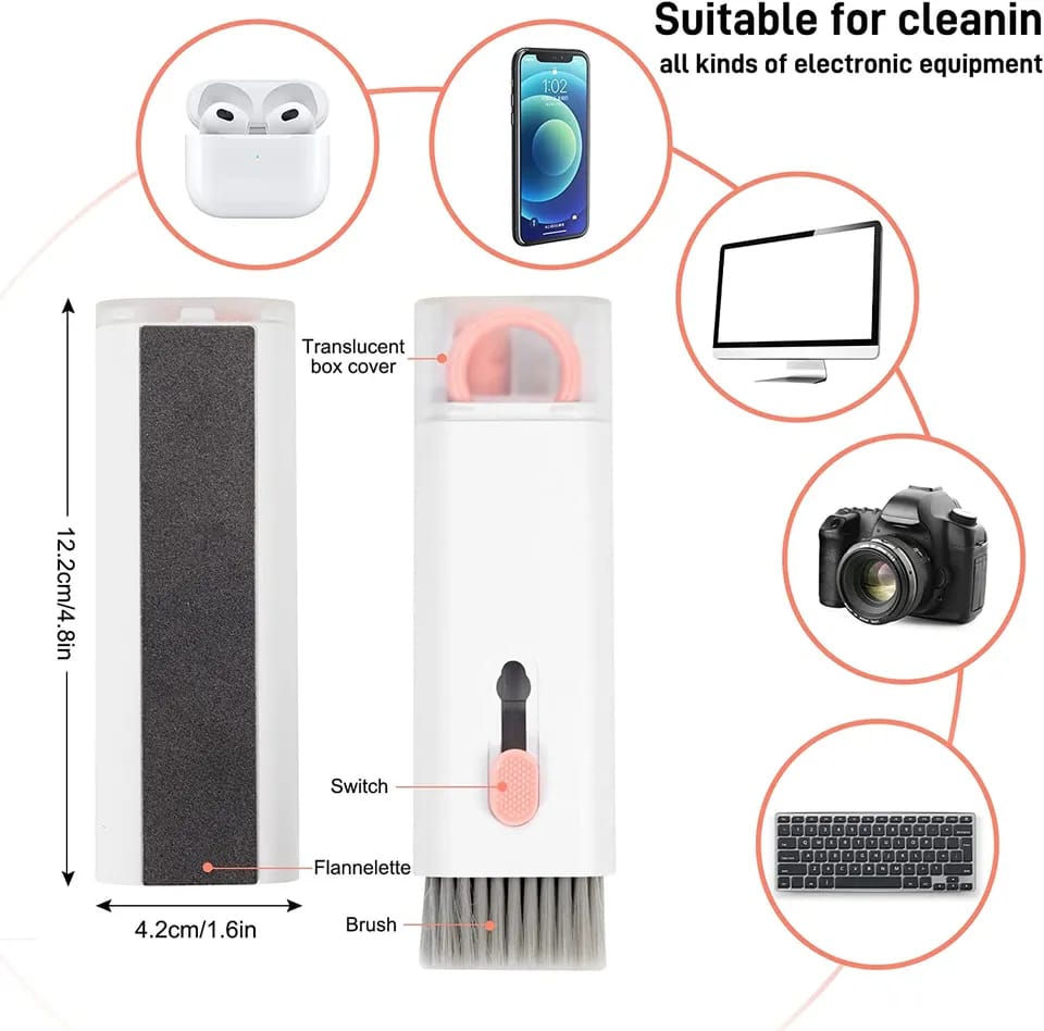 7 in 1 Keyboard & Earpods Cleaner Brush Kit - All-In-One Store
