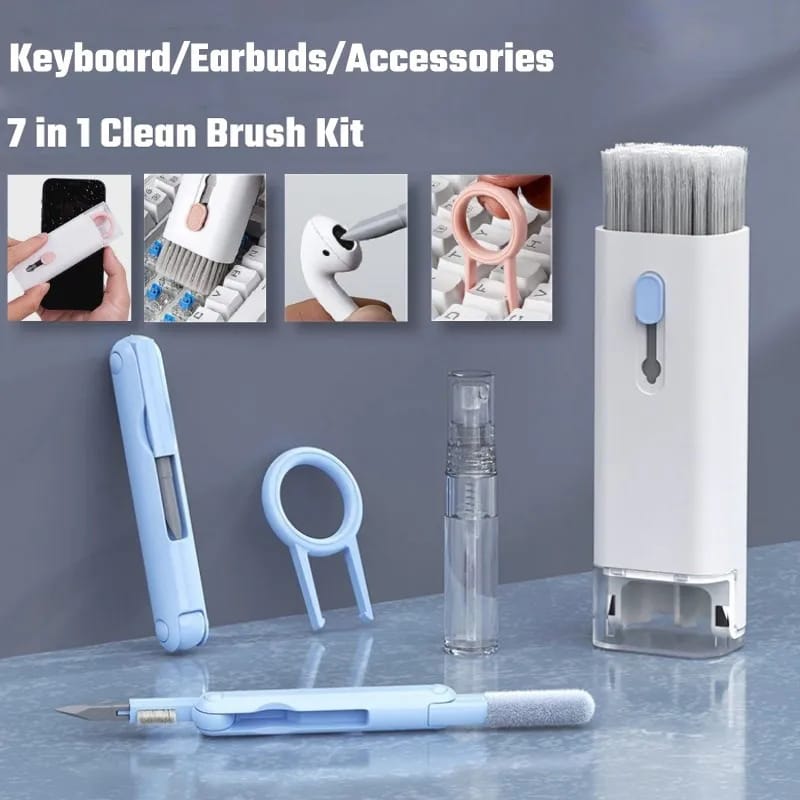 7 in 1 Keyboard & Earpods Cleaner Brush Kit - All-In-One Store