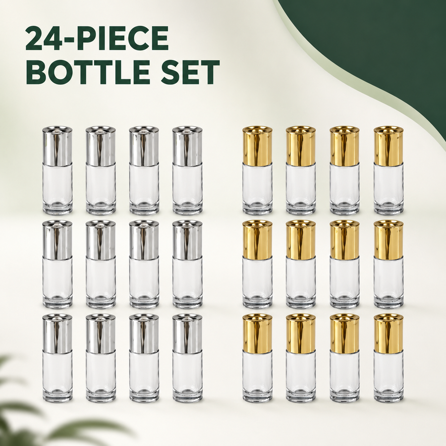 24-Piece Dual-Finish Salt Shaker Set (1516) by Limon
