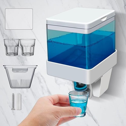 Wall-Mounted Magnetic Liquid Dispenser