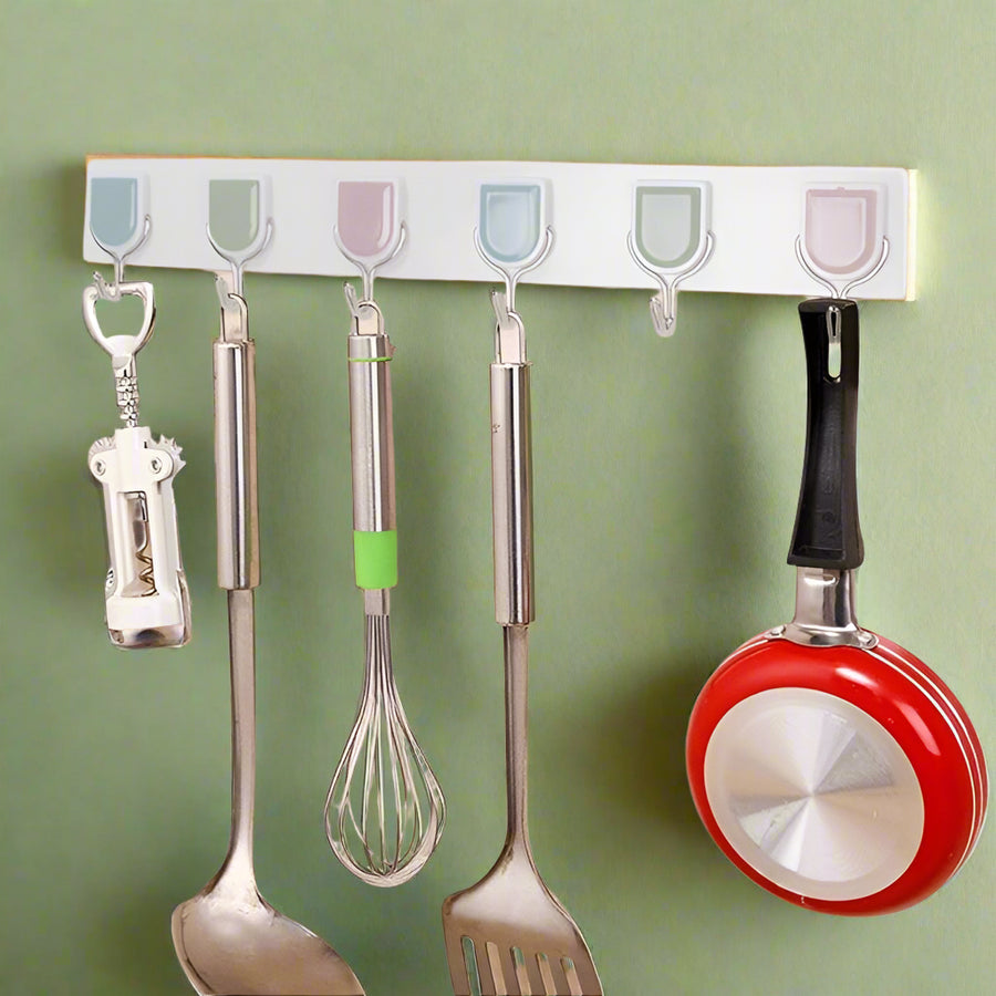 HandyHold SmartStick 6-Piece Wall Hook Set
