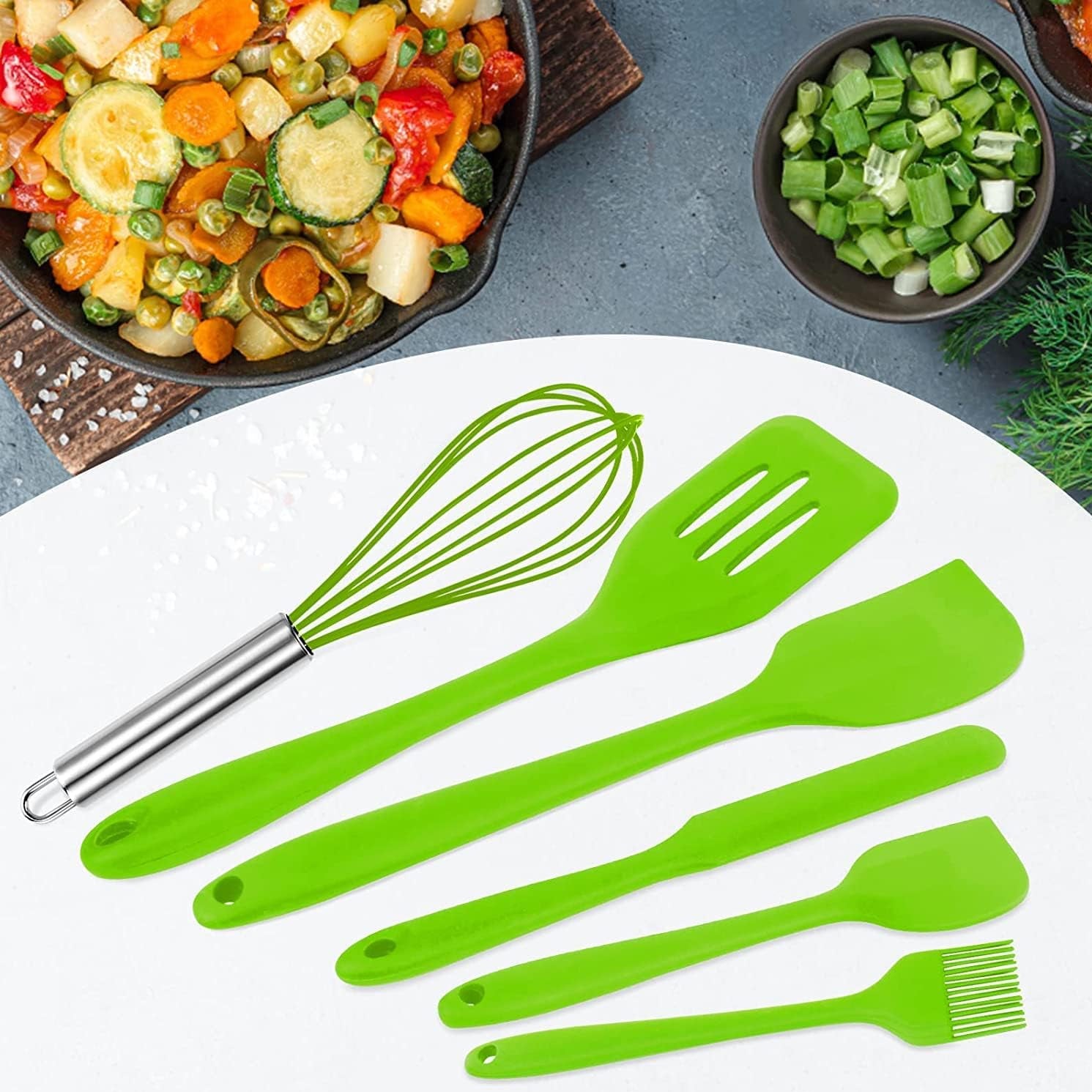5-Piece Silicone Utensils Set