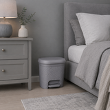 LuxePattern 5L Dustbin & Brush Set (2445) by Limon