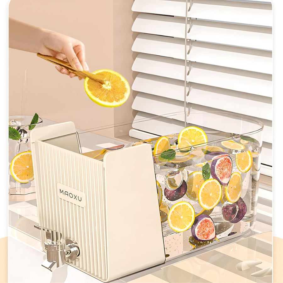 Beverage Dispenser with Faucet - Ideal for Refrigerators