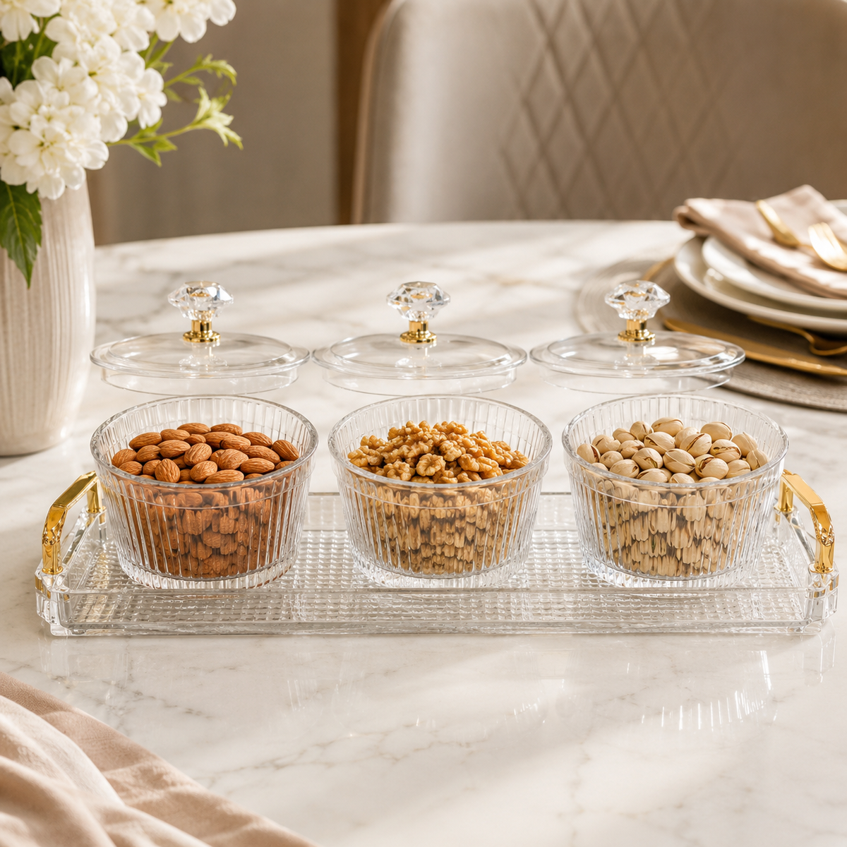 Trelliq Crystal Serve Set