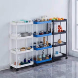 Space-Saving 4-Layered Utility Trolley
