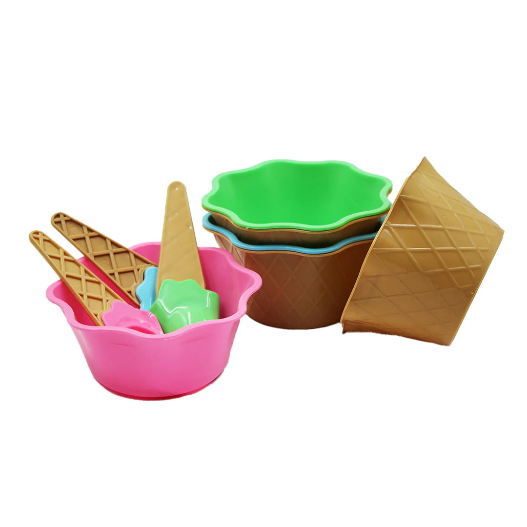 Ice Cream Bowl With Spoon Pack of 6