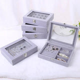 Earrings & Necklace Jewelry Box