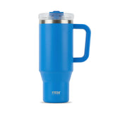 TYESO® Mega-Capacity Sill-Proof Stainless Steel Tumbler with Straw & Cleaning Brush (1200ml) (TS-8868)