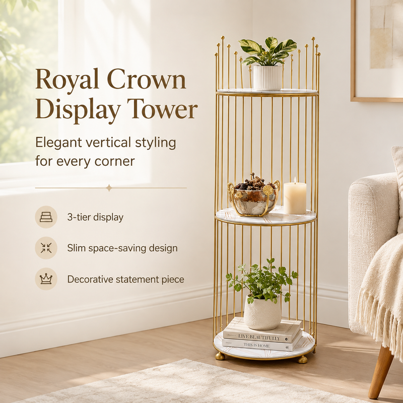 Royal Crown 3-Tier Display Tower by Matrix