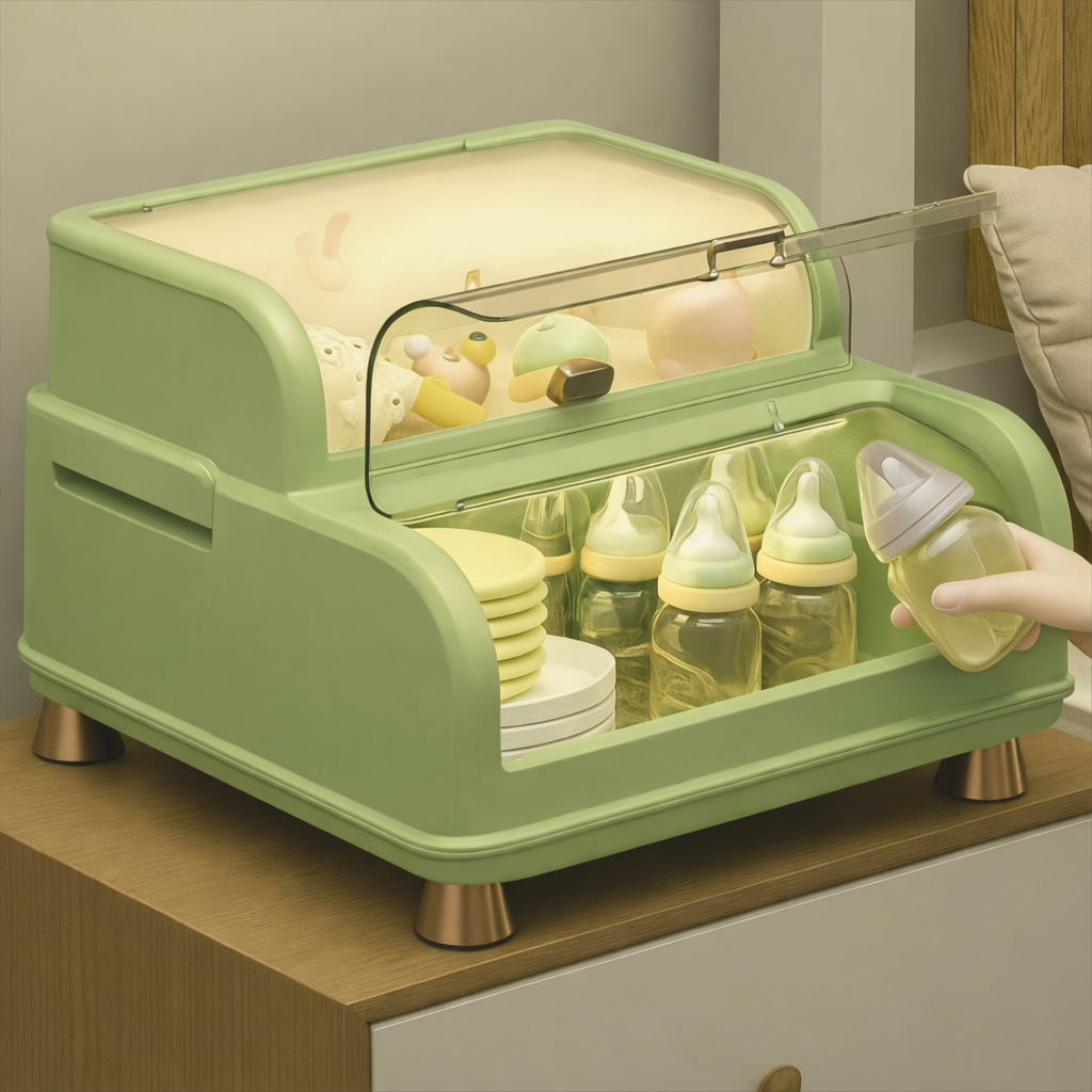 Double Lid Bottle Organizer