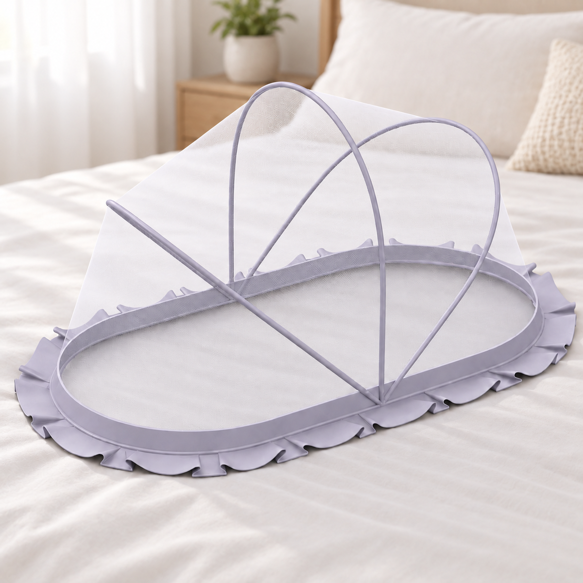 Foldable Self-Supporting Baby Mosquito Net
