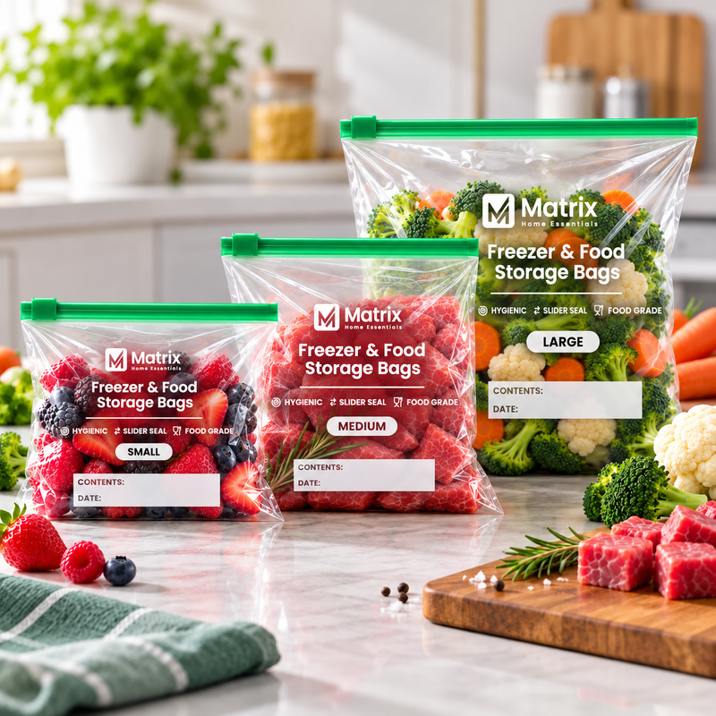 Freezer and Food Storage Bags by Matrix